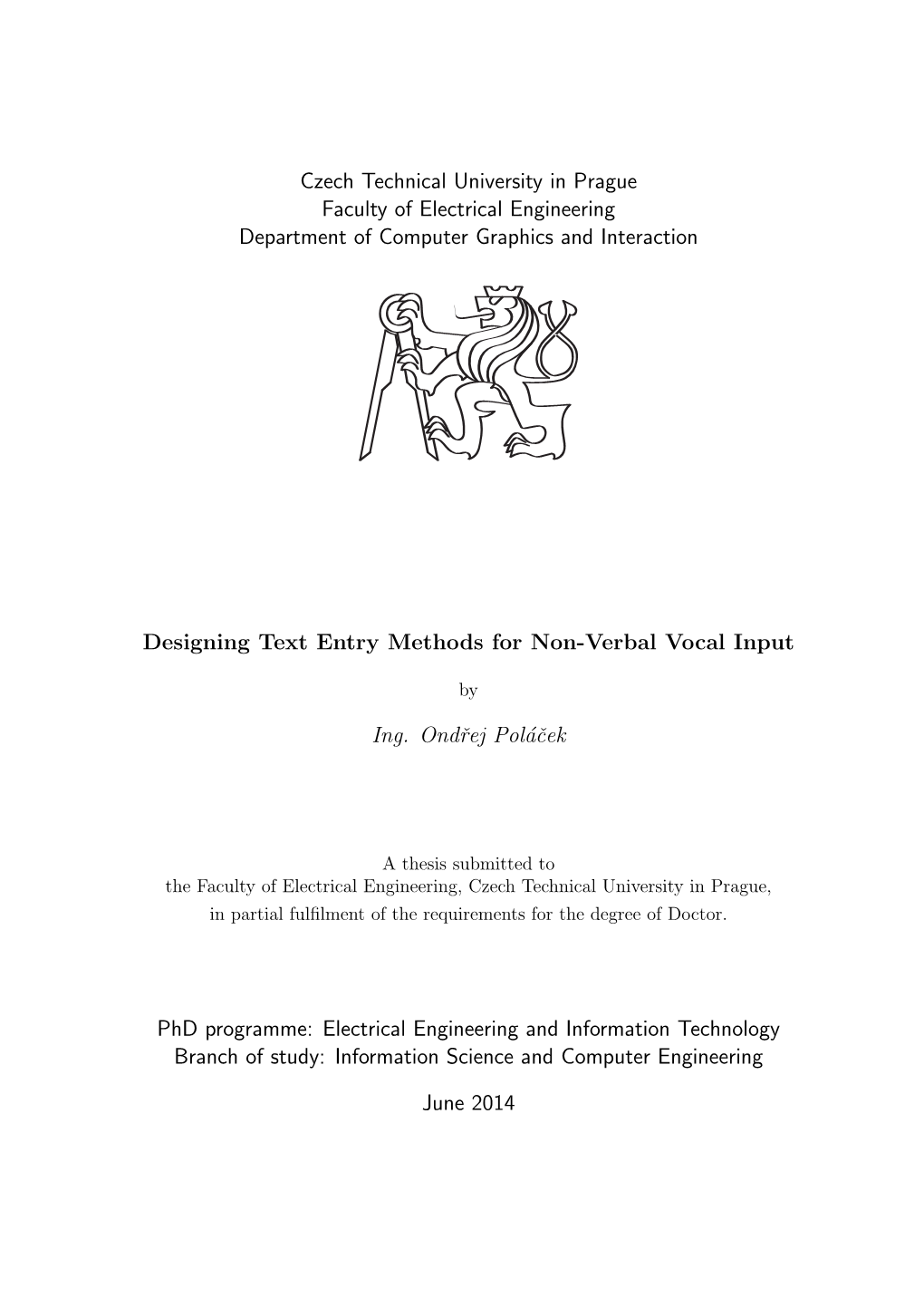 Download Doctoral Thesis