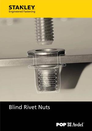 Blind Rivet Nuts Blind Rivet Nuts Easily Adaptable for Your Materials and Production Processes