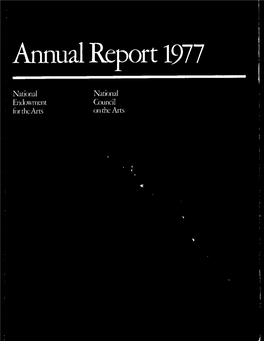 National Endowment for the Arts Annual Report 1977