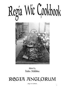 The Regia Wic Cook Book