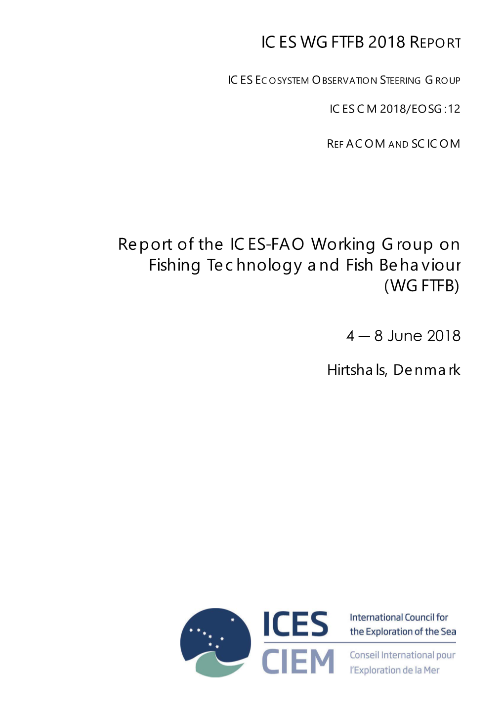 WGFTFB Report 2018