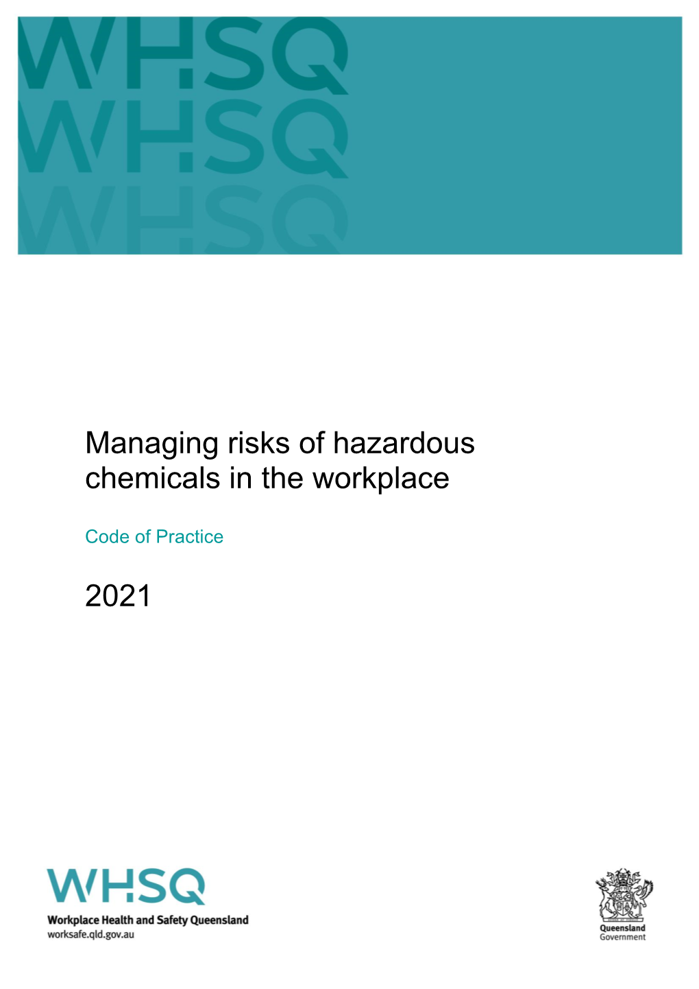 Managing Risks of Hazardous Chemicals in the Workplace
