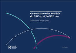 Gouvernance Des Sociétés Du CAC 40 Et Du SBF 120