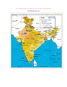 New York State Independent College Consortium for Study in India (NYSICCSI)