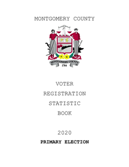 Voter Registration Statistics for the 2020 Primary Election