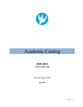 HCAS-Academic-Catalog-2020-2021