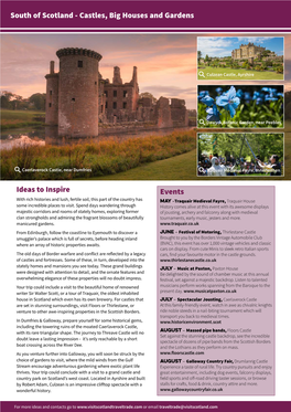 South of Scotland - Castles, Big Houses and Gardens