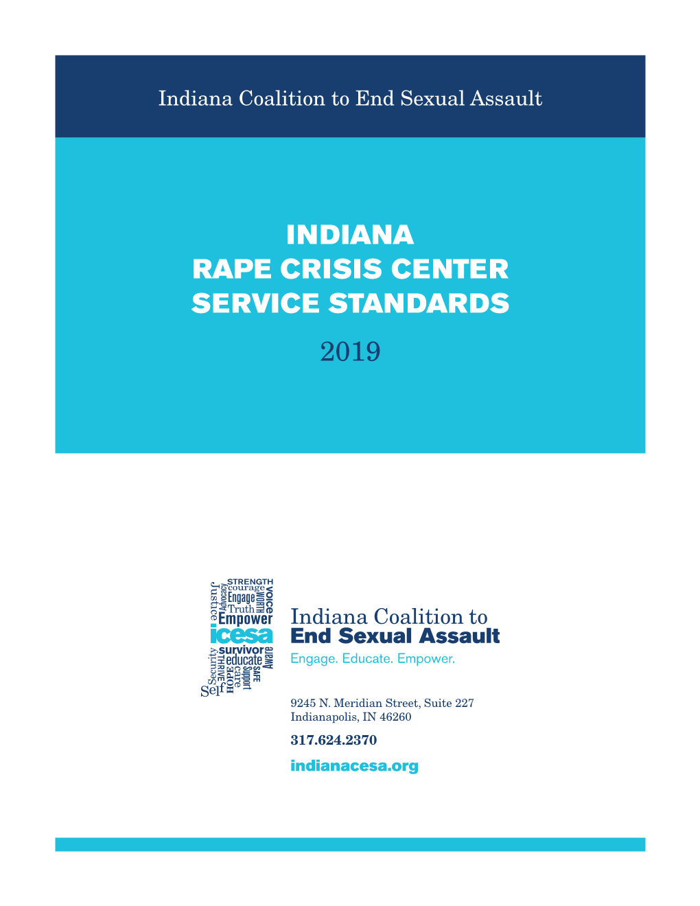 Indiana Rape Crisis Center Service Standards 2019
