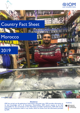 Country Fact Sheet Morocco 2019