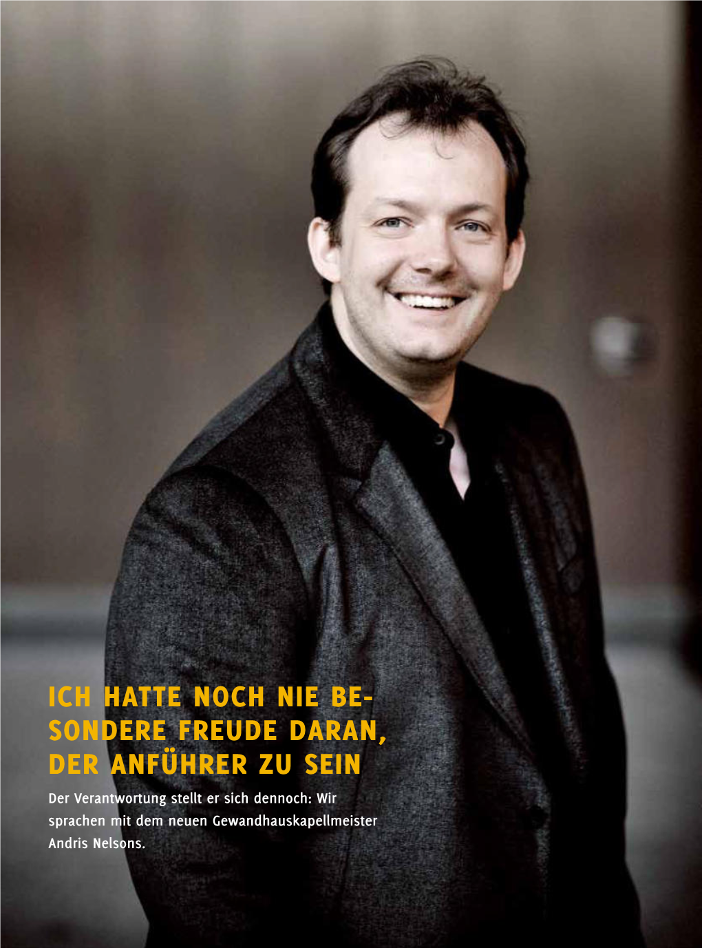 Interview Mit Andris Nelsons