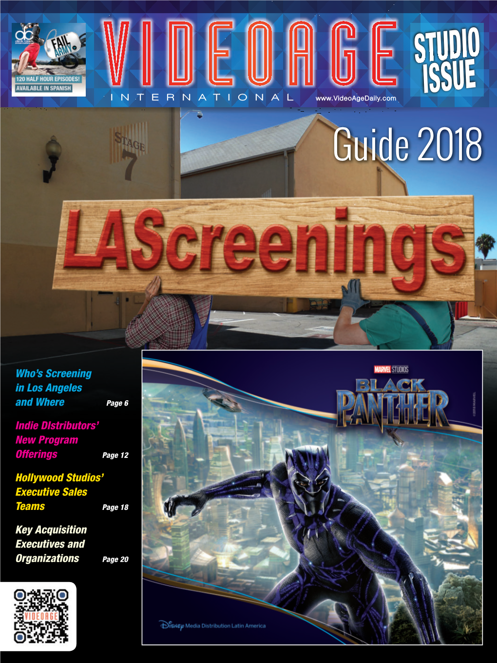 STUDIO ISSUE INTERNATIONAL Guide 2018