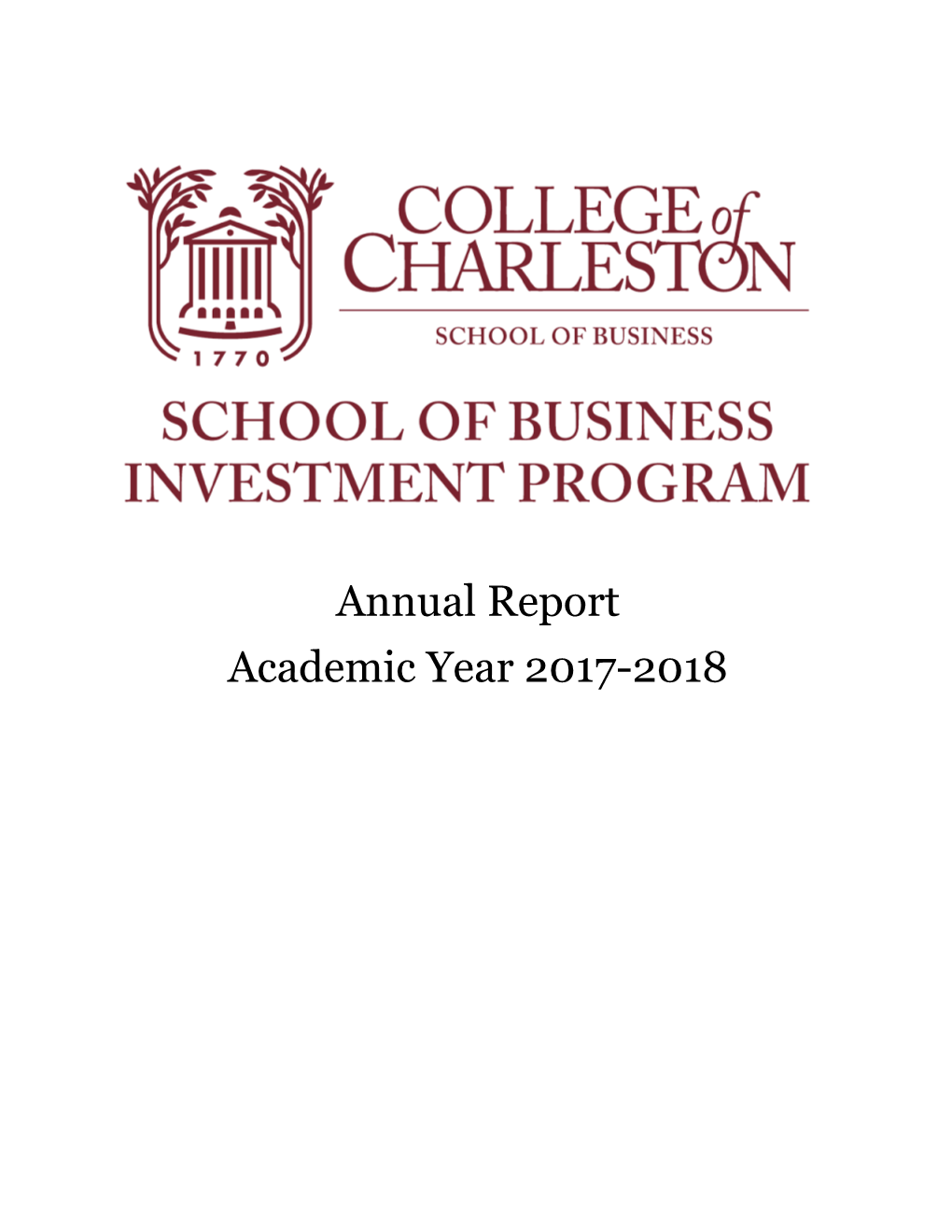 2017-2018 Annual Report