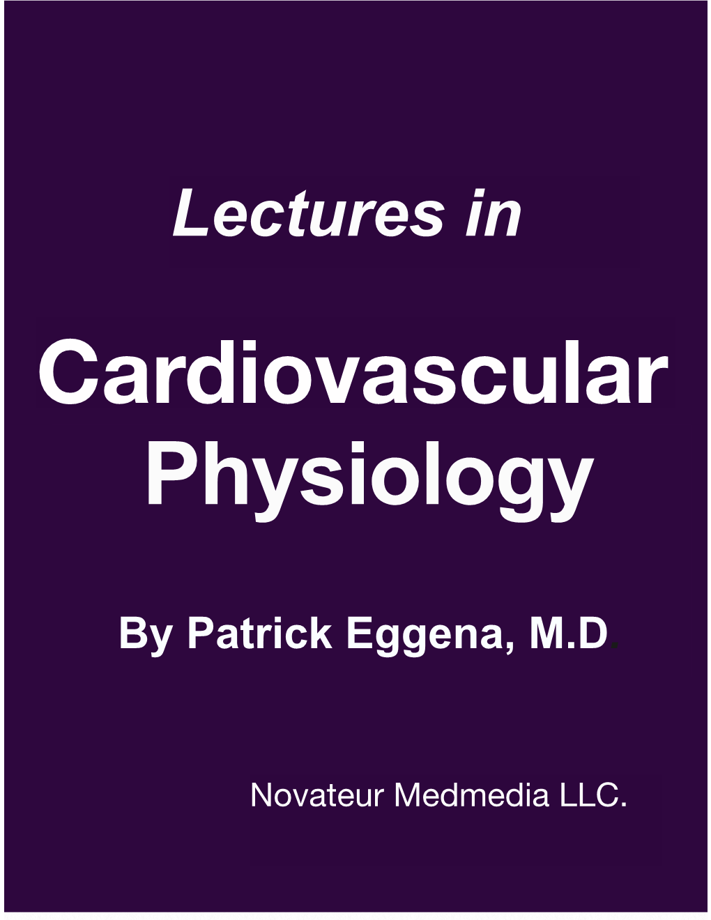 Lectures in Cardiovascular Physiology1.Pdf