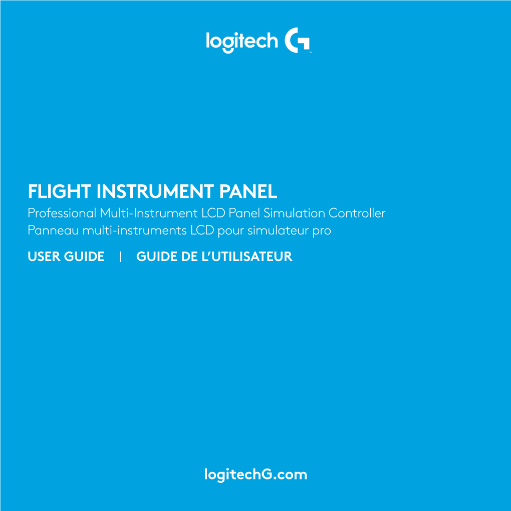 FLIGHT INSTRUMENT PANEL Professional Multi-Instrument LCD Panel Simulation Controller Panneau Multi-Instruments LCD Pour Simulateur Pro