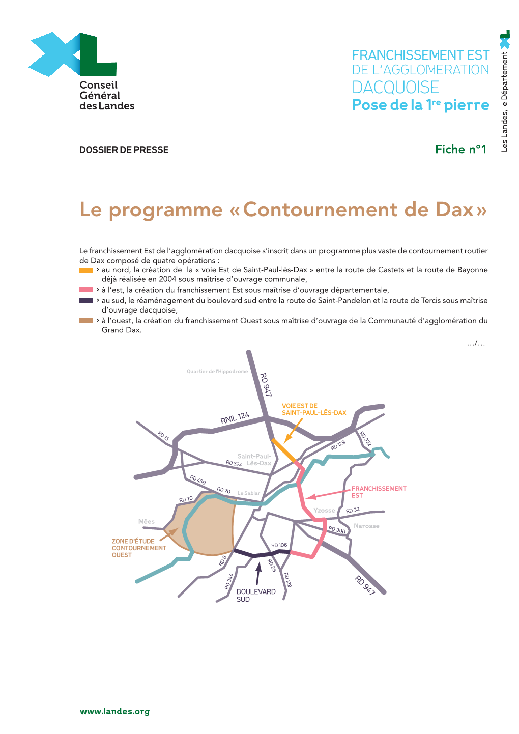 Le Programme « Contournement De Dax »