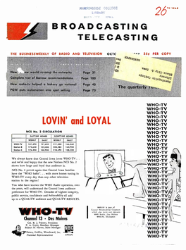 Broadcasting Telecasting