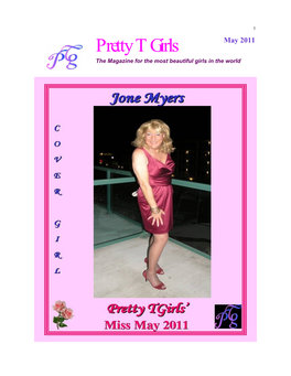 Pretty T Girls May 2011 the Magazine for the Most Beautiful Girls in the World 2 in THIS ISSUE