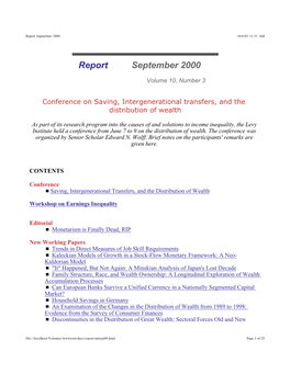 Report September 2000 10/6/03 11:31 AM