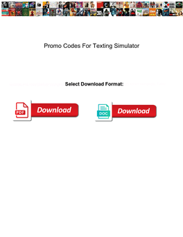 Promo Codes for Texting Simulator