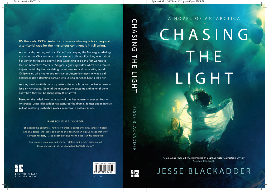 Chasing the Light: a Novel of Antarctica