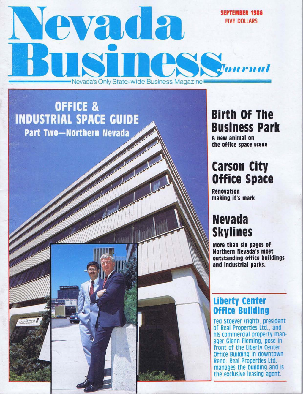 Usioessfj"""F1' -"""'''''''''''''''''''''''''''''..Nevada's Only State-Wide Business Magazine