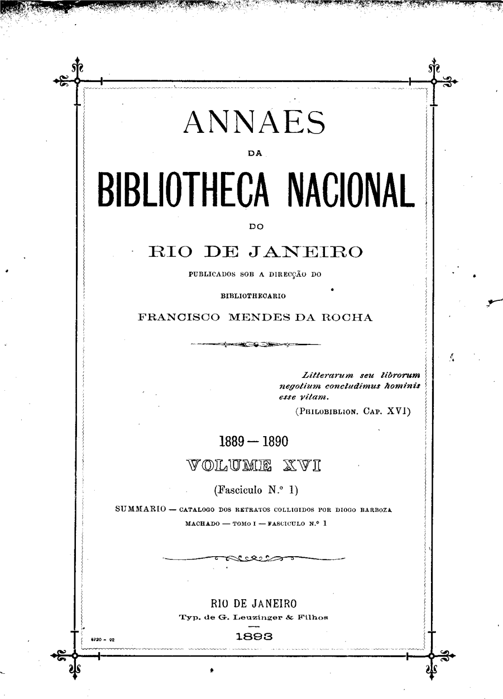Bibliotheca Nacional