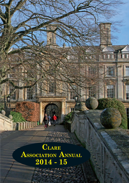 Clare Association Annual 2014-15