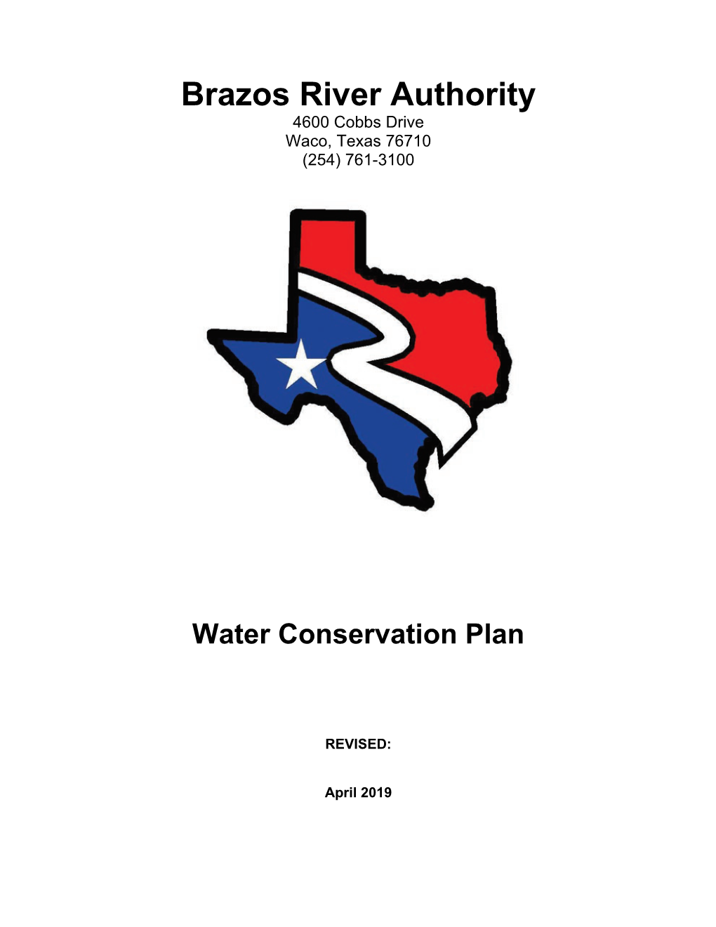 Water Conservation Plan