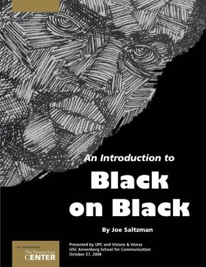 Black on Black by Joe Saltzman