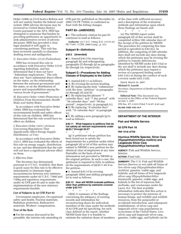 Federal Register/Vol. 72, No. 131/Tuesday, July 10, 2007/Rules