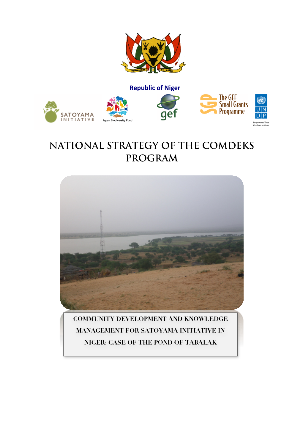Niger COMDEKS Country Strategy