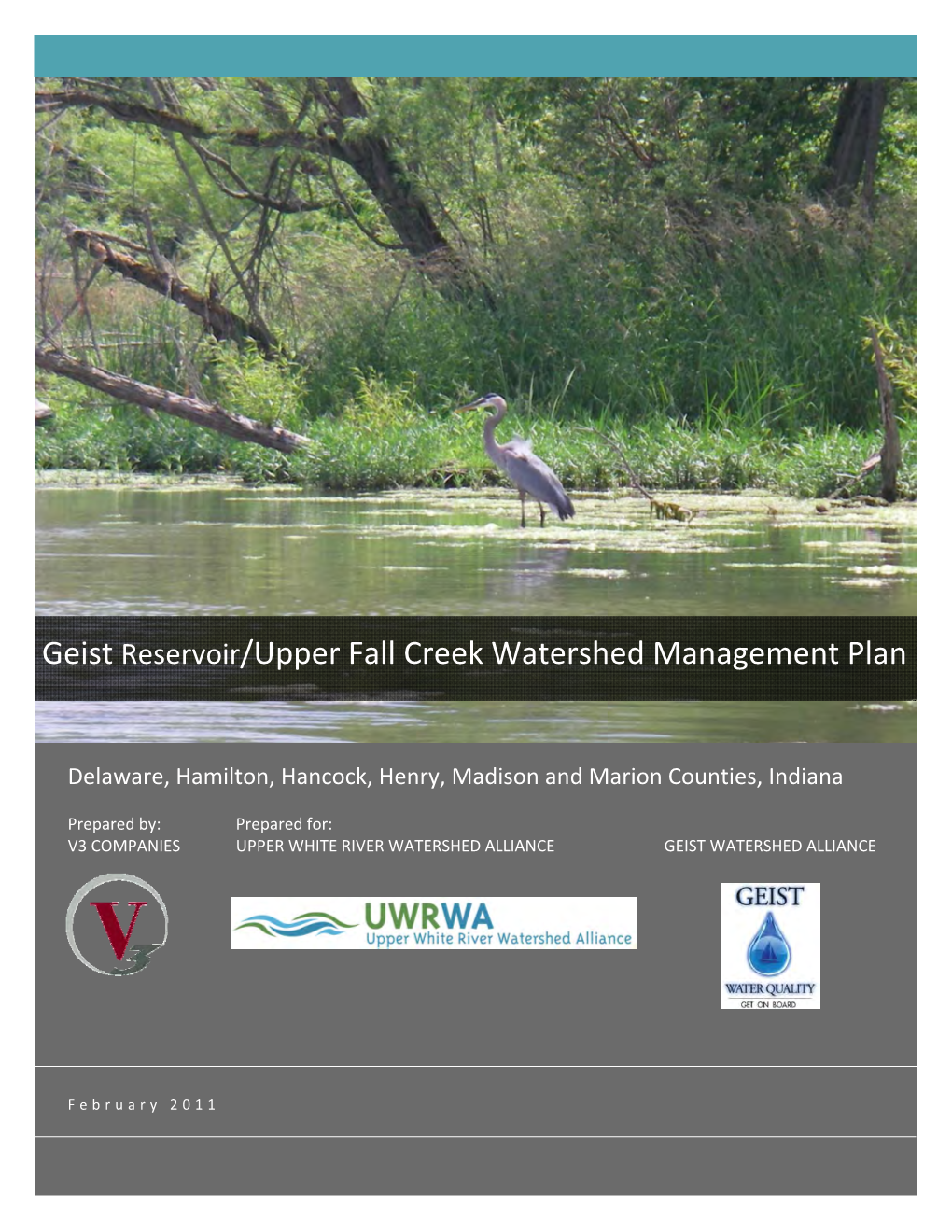 Geist Reservoir/Upper Fall Creek Watershed Management Plan