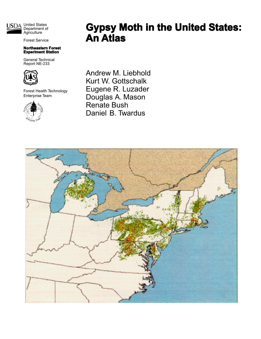 Gypsy Moth in the United States: an Atlas