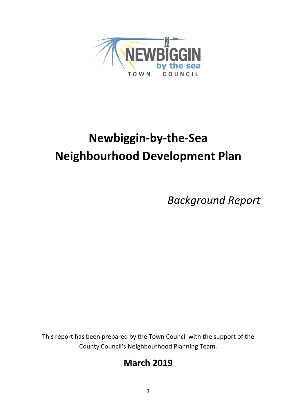 Newbiggin-By-The-Sea Neighbourhood Development Plan