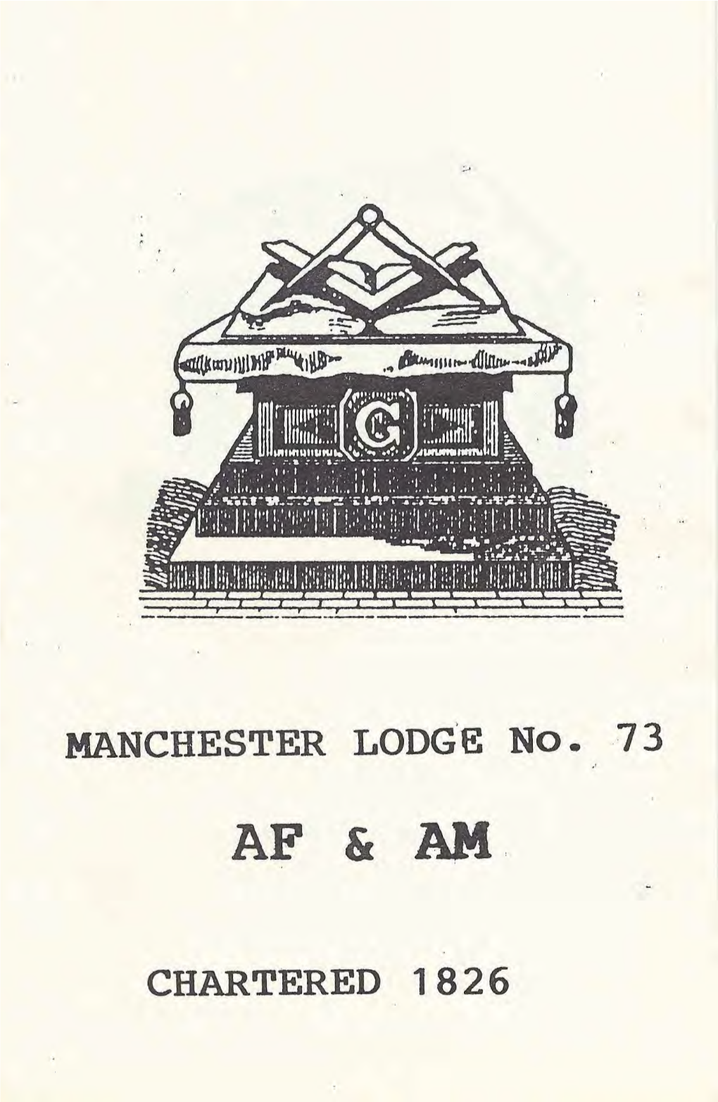 Manchester Masonic Lodge History