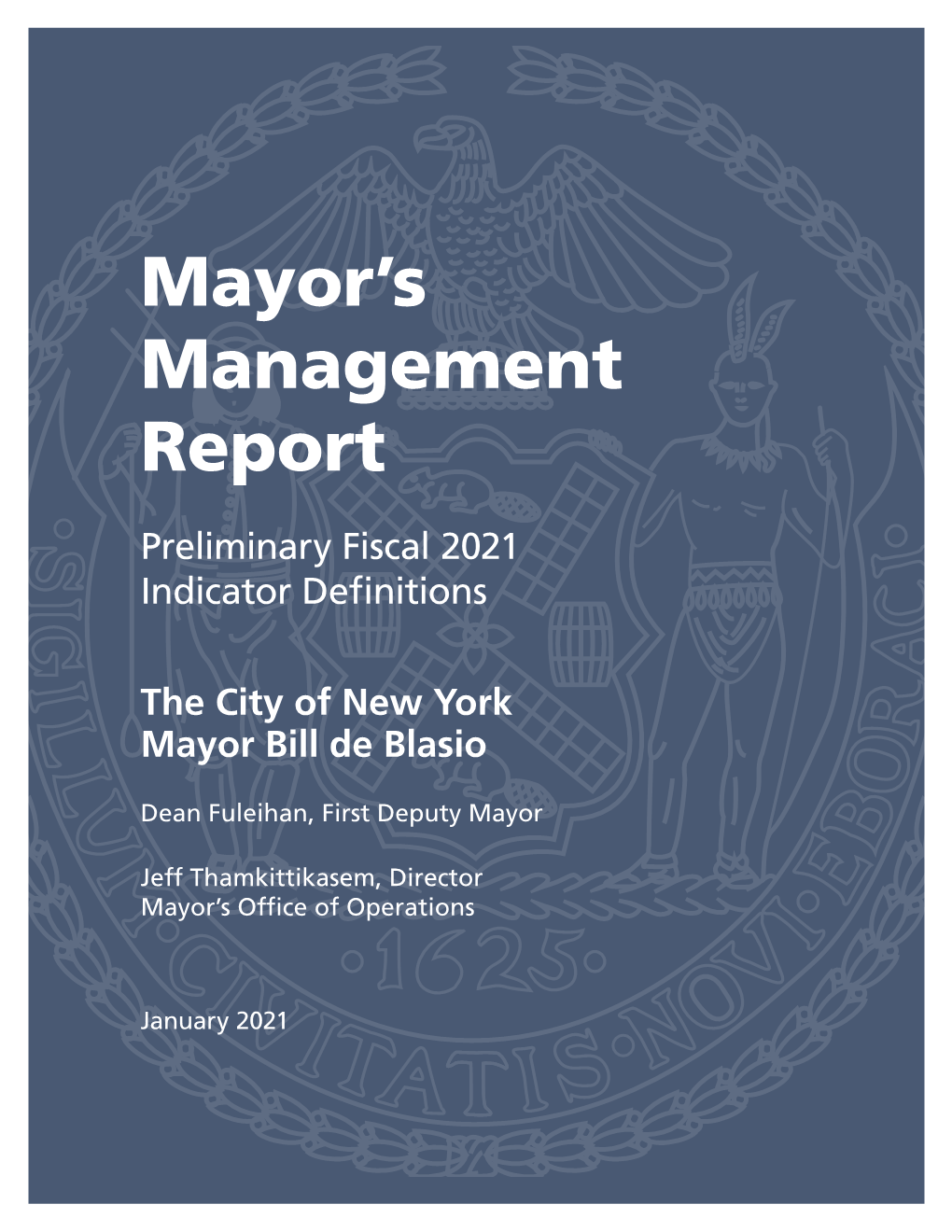 Mayor's Management Report