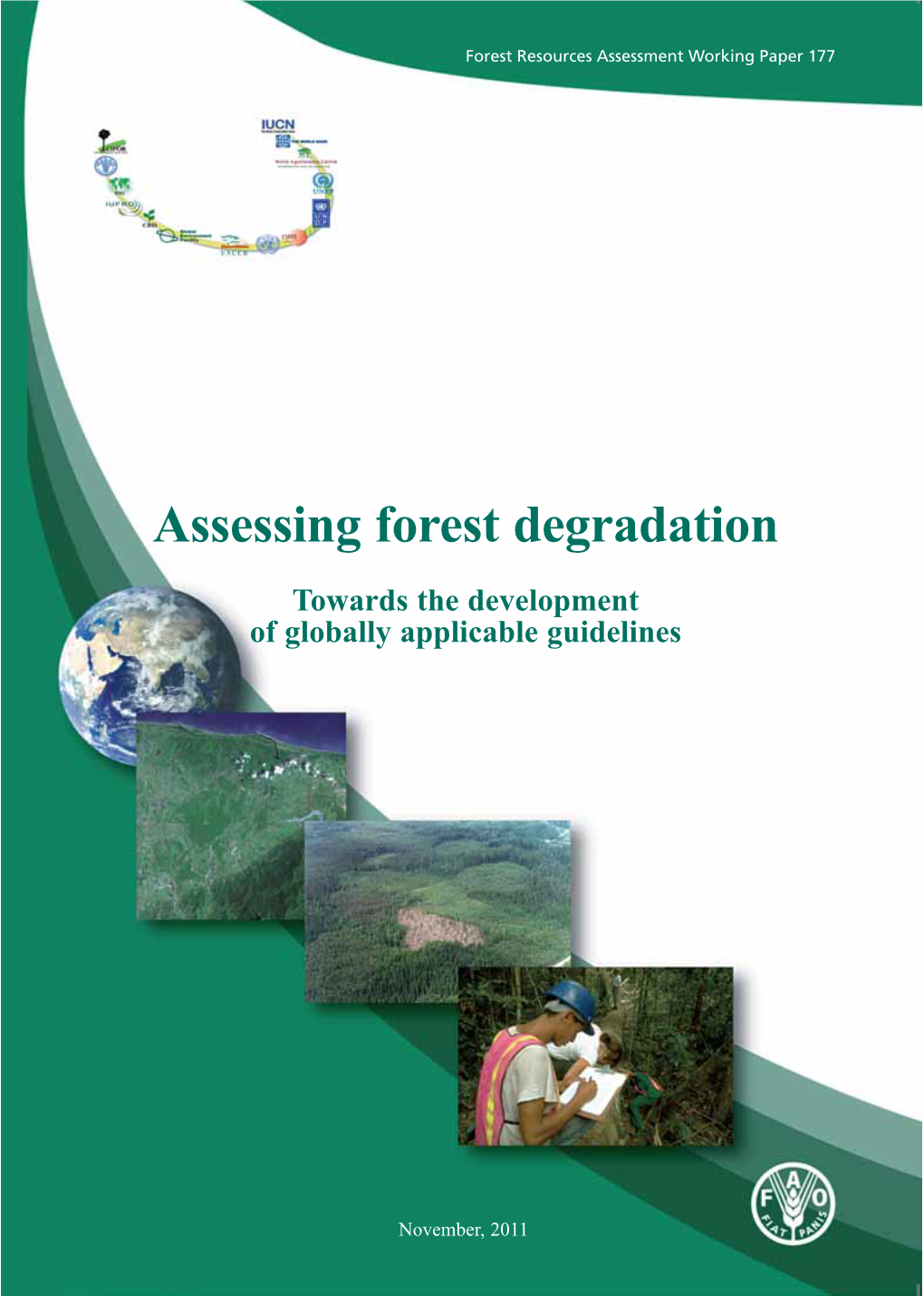 Assessing Forest Degradation