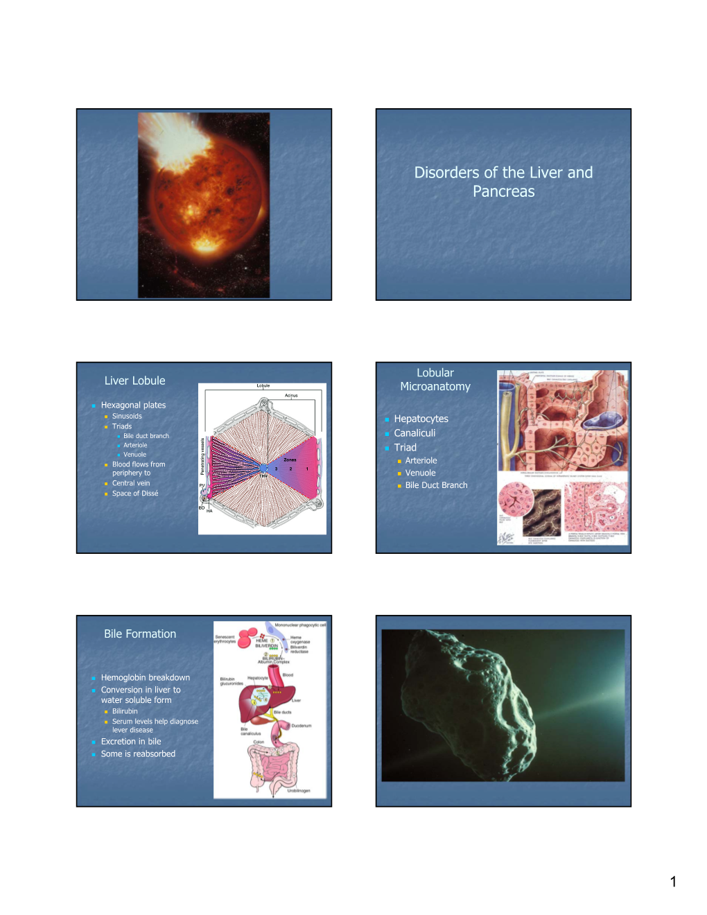 Disorders of the Liver and Pancreas