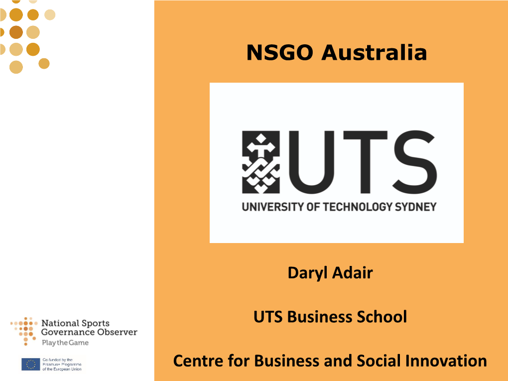 NSGO Australia