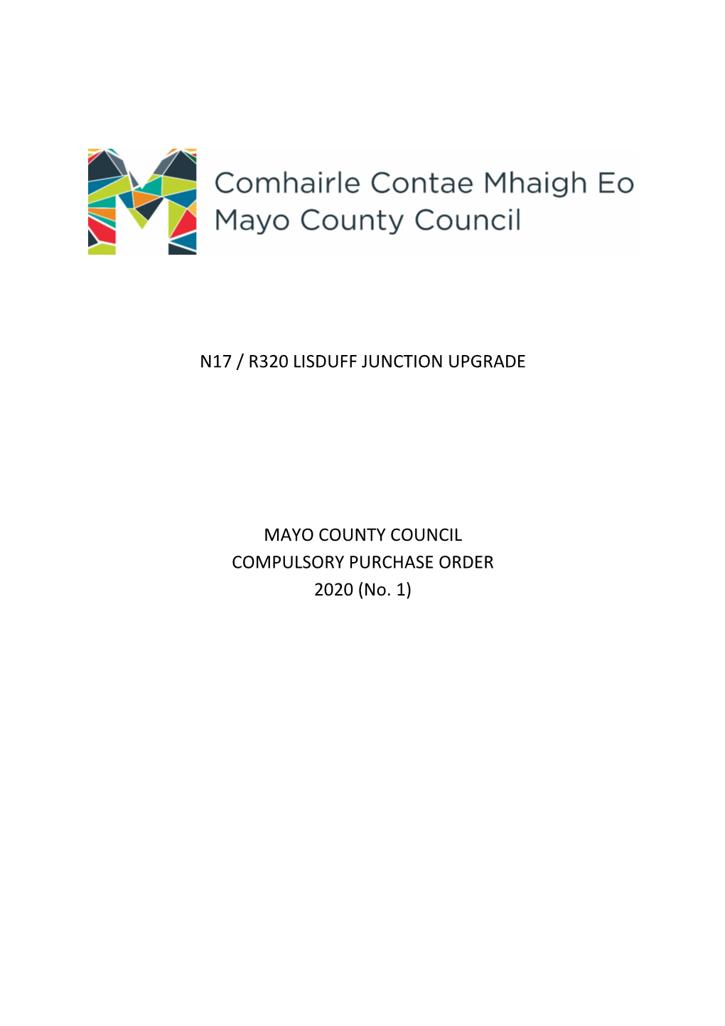 N17 / R320 Lisduff Junction Upgrade Mayo County