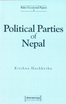 Political-Parties-Of-Nepal.Pdf
