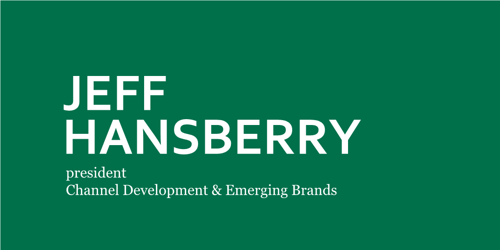 President Channel Development & Emerging Brands