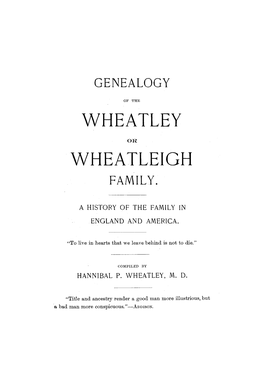 Wheatley Wheatleigh