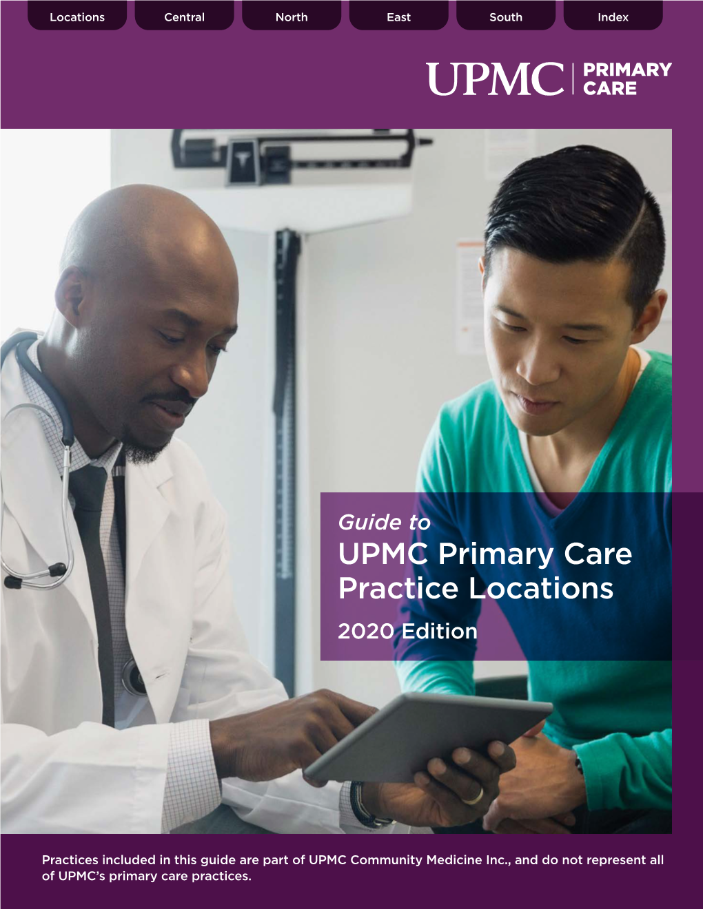 Guide to UPMC Primary Care Practice Locations 2020 Edition