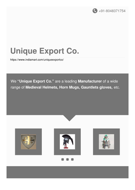 Unique Export Co