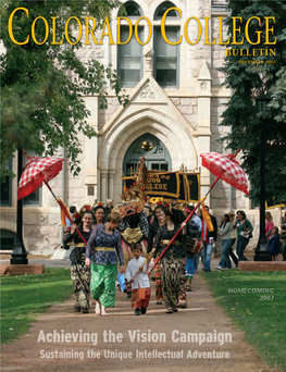 BULLETIN DECEMBER 2007 Homecoming Photos by Tom Kimmell Cycling Photo by Jackson Solway ’08 Alt Hecox ’64 Doug Fox, Gresham Riley, W