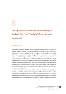 A Study of Carl Peter Thunberg's Travel Account