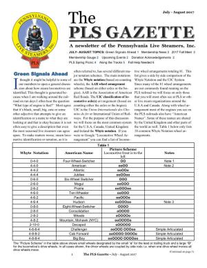 PLS Gazette – Jul-Aug 2017