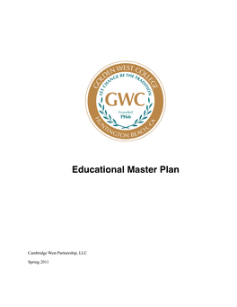 Educational Master Plan