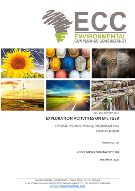Exploration Activities on Epl 7538
